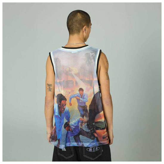 Grimey Ανδρική φανέλα 100 Miles Relaxed Basketball Jersey